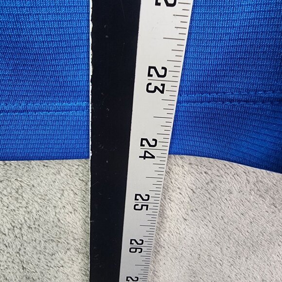 Womens Ping Blue Pullover Golf Shirt 1/4 Zip Long Sleeve Mock Neck Size M - Picture 7 of 10